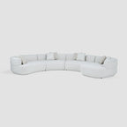 Maple Home Arc 8-Cushion Sectional Sofa - Custom Sizes