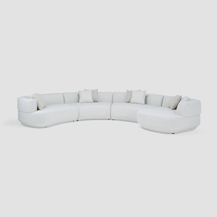 Maple Home Arc 8-Cushion Sectional Sofa - Custom Sizes