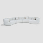 Maple Home Arc 8-Cushion Sectional Sofa - Custom Sizes