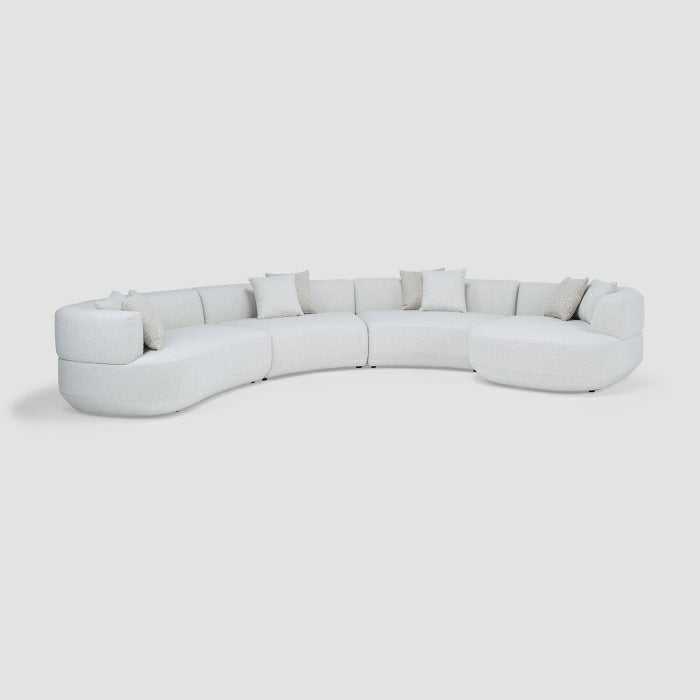 Maple Home Arc 8-Cushion Sectional Sofa - Custom Sizes
