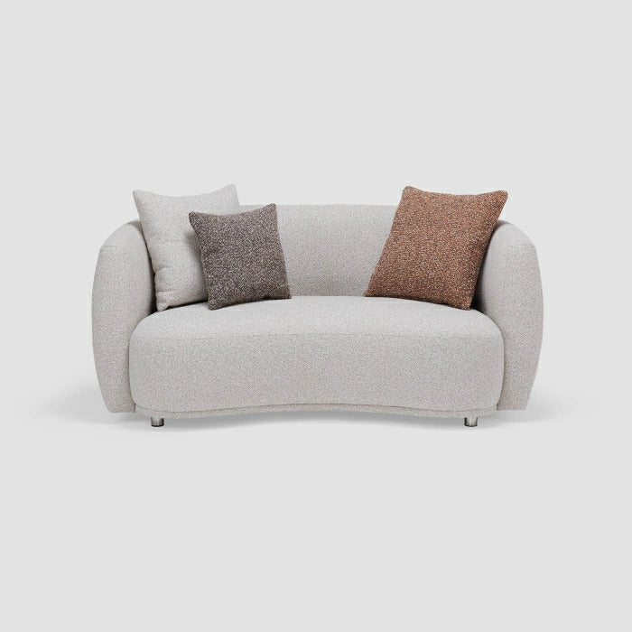 Maple Home 2-Seater Love Seat with Multi-Color Cushions - Custom Sizes