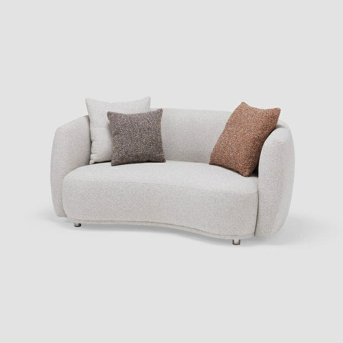 Maple Home 2-Seater Love Seat with Multi-Color Cushions - Custom Sizes
