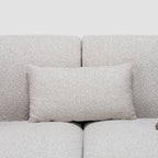 Maple Home 2-Seater Love Seat with Multi-Color Cushions - Custom Sizes