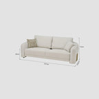 Maple Home Saraya Sofa Set - 1/2/3 Seater, Custom Sizes