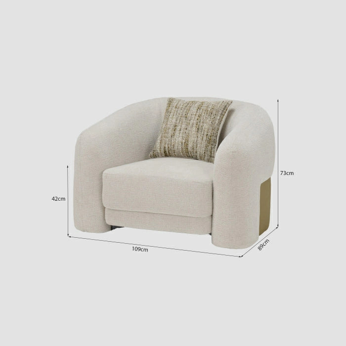 Maple Home Saraya Sofa Set - 1/2/3 Seater, Custom Sizes