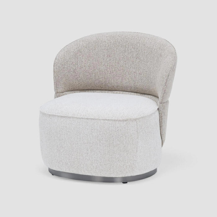 MAPLE HOME DECORATION Two-Tone Armless Accent Chair - Custom Sizes