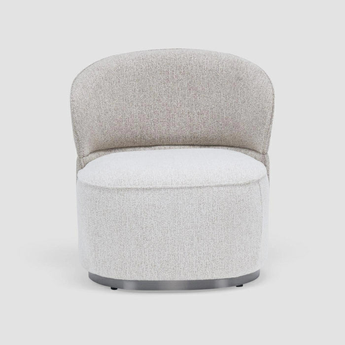 MAPLE HOME DECORATION Two-Tone Armless Accent Chair - Custom Sizes