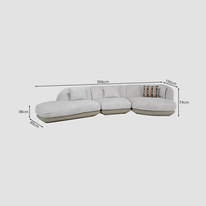 Maple Home Icon Corner Sofa - Right/Left, Custom Sizes