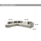 Maple Home Upholstered Sofa Set ?¡ìC Custom Sizes & Colors,UAE-Made