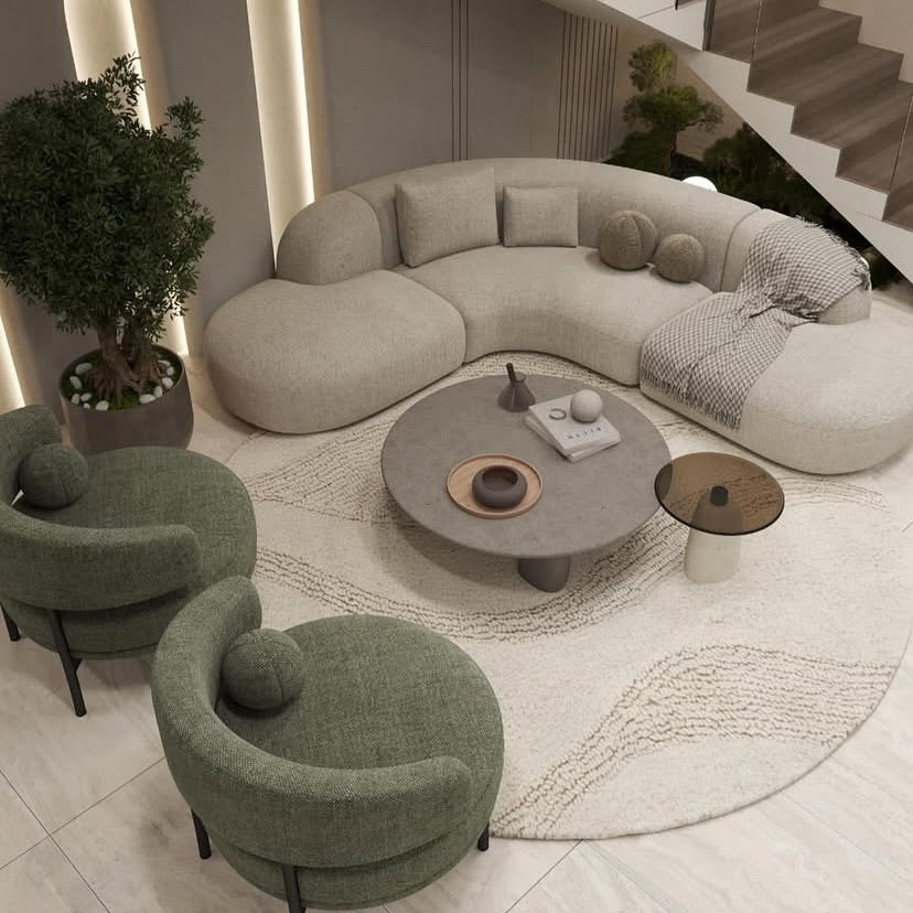 Maple Home Upholstered Sofa Set ?¡ìC Custom Sizes & Colors,UAE-Made