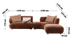 Maple Home Upholstered Sofa Set ?¡ìC Custom Sizes & Colors,UAE-Made