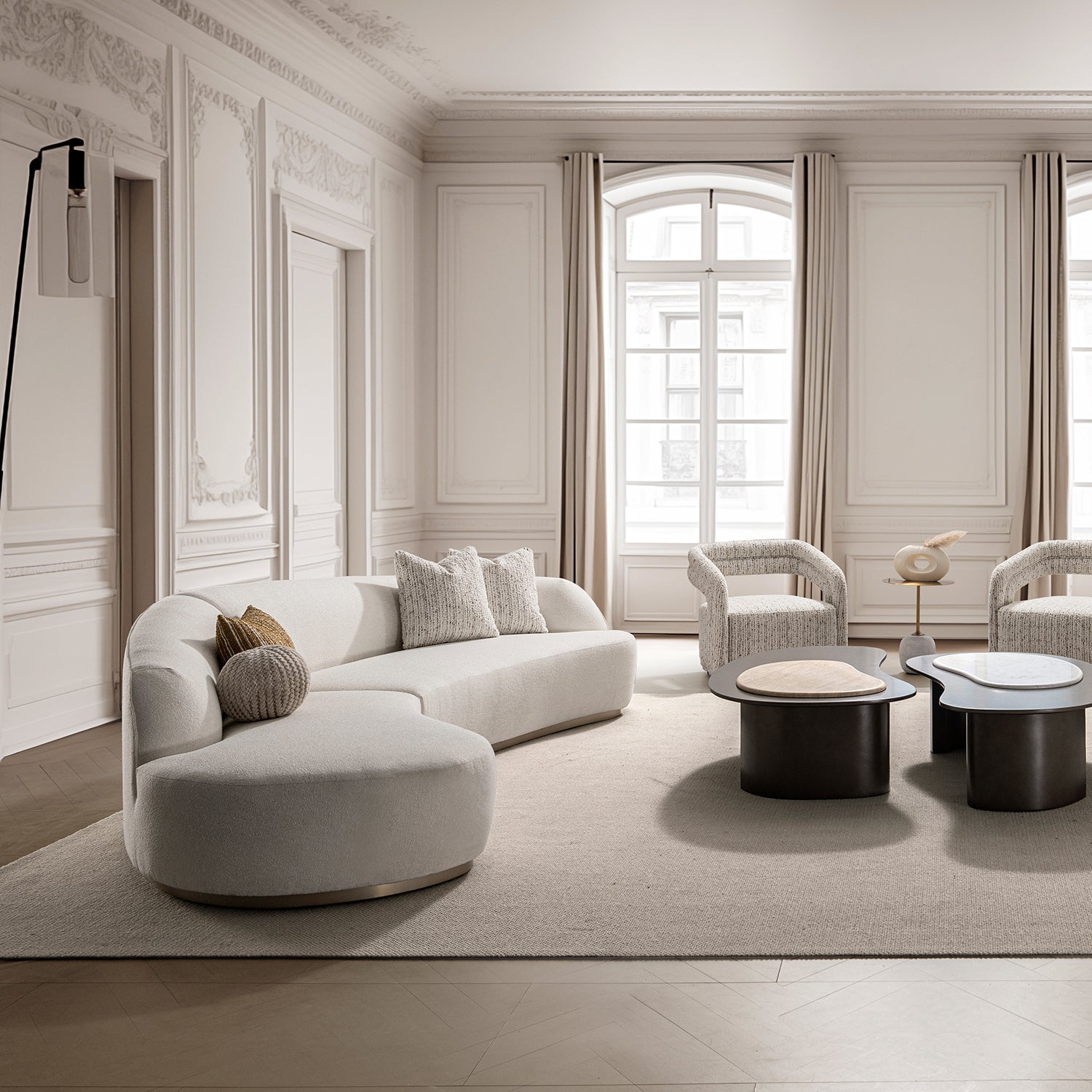 Maple Home Upholstered Sofa Set ?¡ìC Custom Sizes & Colors,UAE-Made