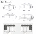 Maple Home Upholstered Sofa Set ?¡ìC Custom Sizes & Colors,UAE-Made