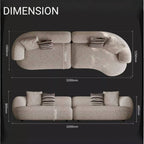 Maple Home Upholstered Sofa Set ?¡ìC Custom Sizes & Colors,UAE-Made