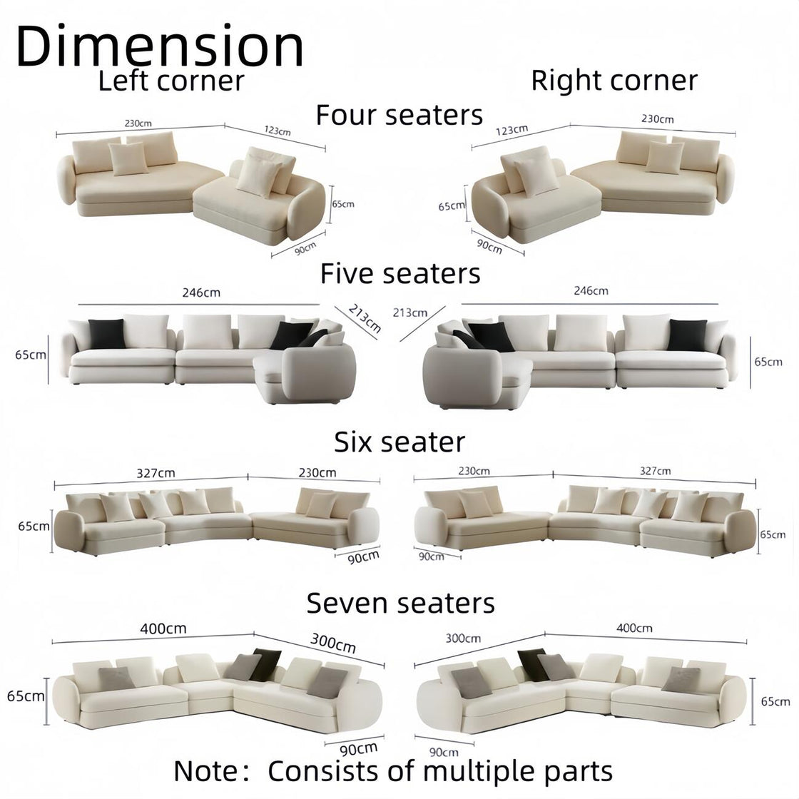 Maple Home Upholstered Sofa Set ?¡ìC Custom Sizes & Colors,UAE-Made