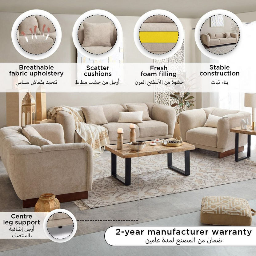 Maple Home Upholstered Sofa Set ?¡ìC Custom Sizes & Colors,UAE-Made