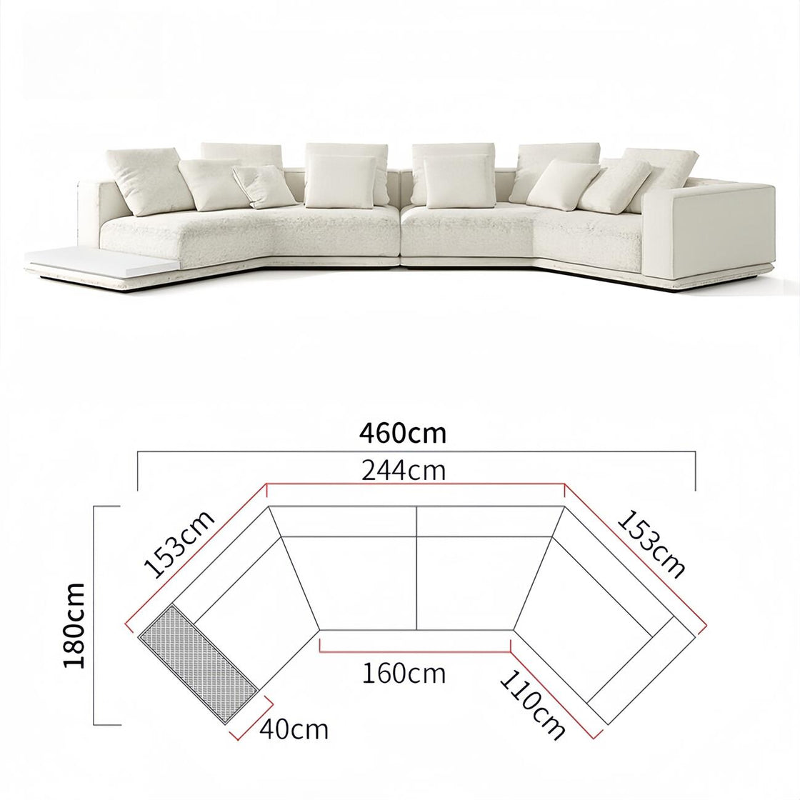Maple Home Upholstered Sofa Set ?¡ìC Custom Sizes & Colors,UAE-Made