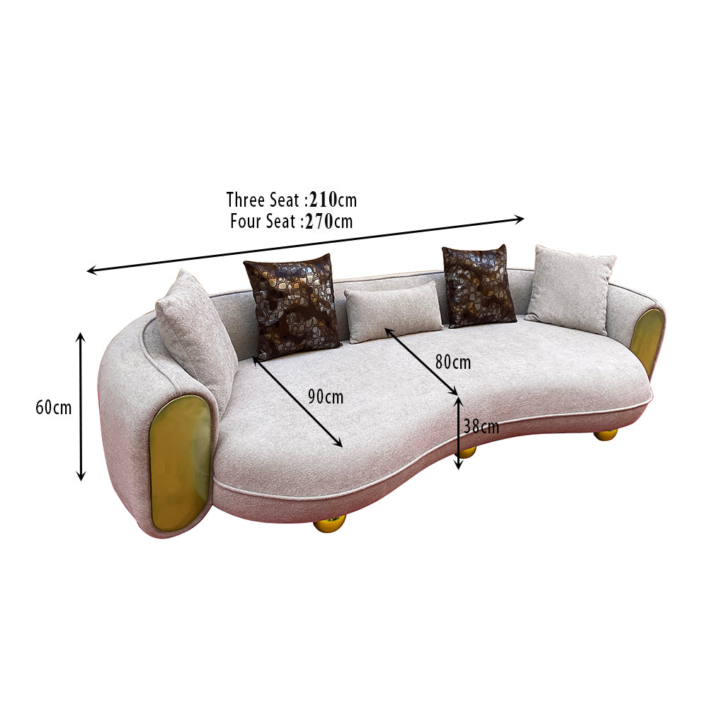 Maple Home Corner Sofa Set Custom Sizes sectional Couch