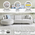 Maple Home Upholstered Sofa Set ?¡ìC Custom Sizes & Colors,UAE-Made