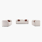Maple Home Upholstered Sofa Set ?¡ìC Custom Sizes & Colors,UAE-Made