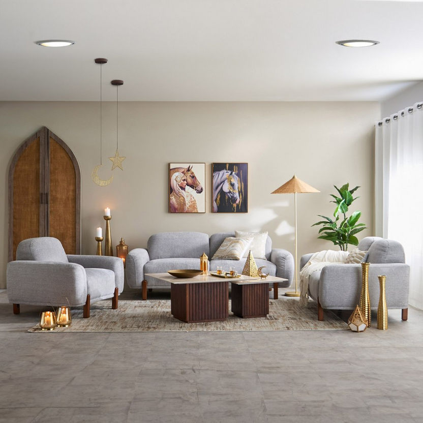 Maple Home Upholstered Sofa Set Custom Sizes & Colors,UAE-Made