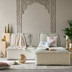 Maple Home Upholstered Sofa Set Custom Sizes & Colors,UAE-Made