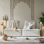 Maple Home Upholstered Sofa Set Custom Sizes & Colors,UAE-Made