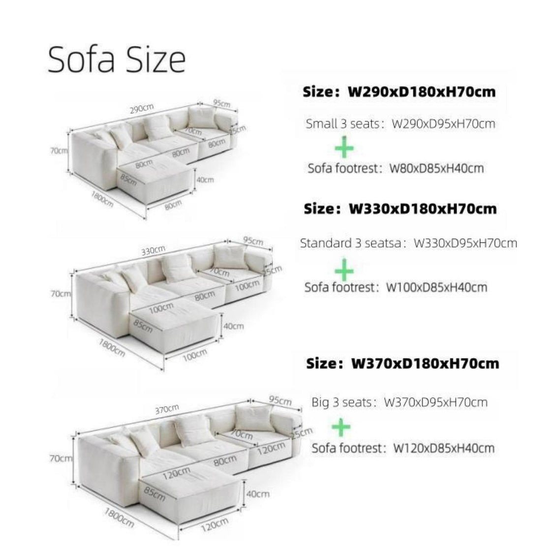 Maple Home Upholstered Sofa Set ?¡ìC Custom Sizes & Colors,UAE-Made