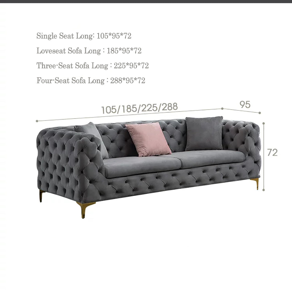 Maple Home Corner Sofa Set Custom Sizes sectional Couch