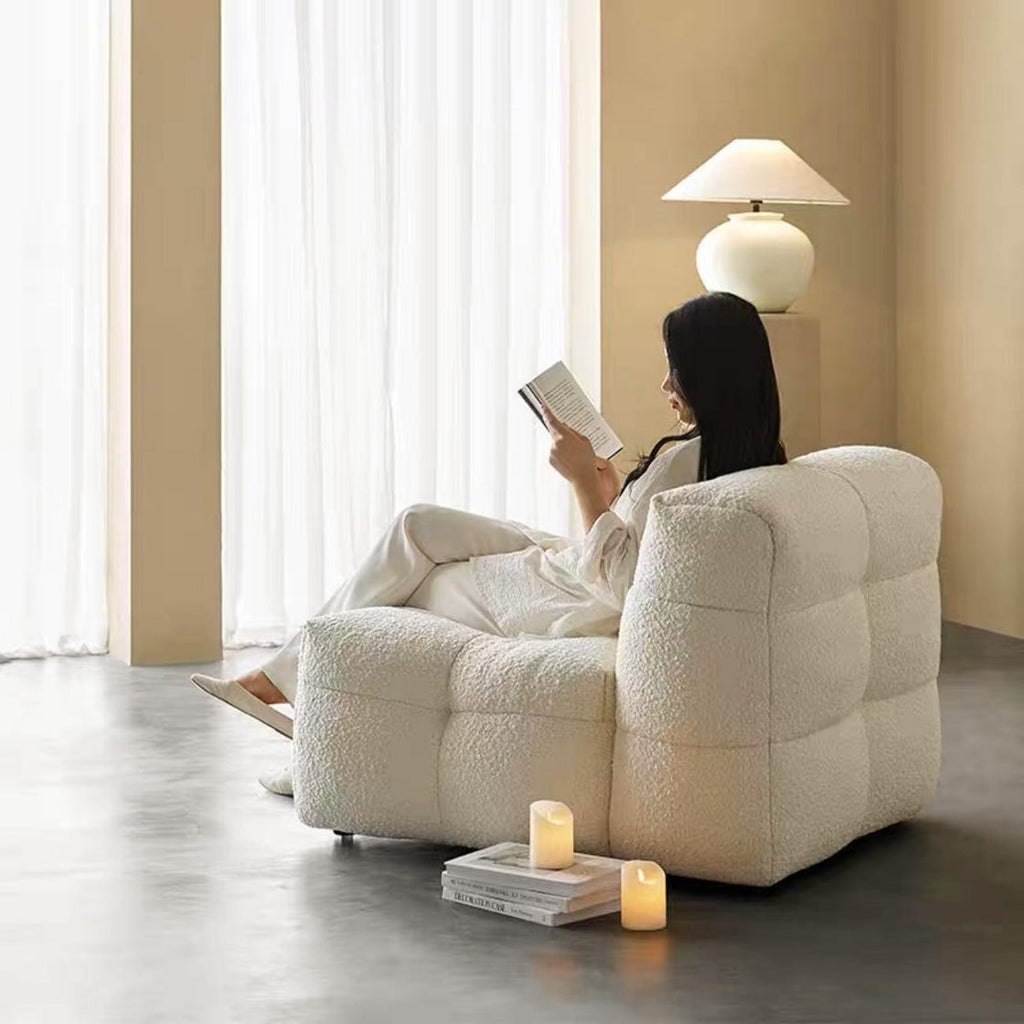 Custom Single Sofa Chair Personalized Leisure Seating for Home Living Spaces