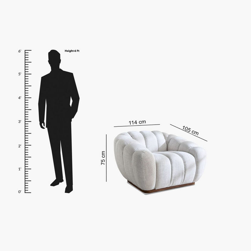 Custom Single Sofa Chair Personalized Leisure Seating for Home Living Spaces