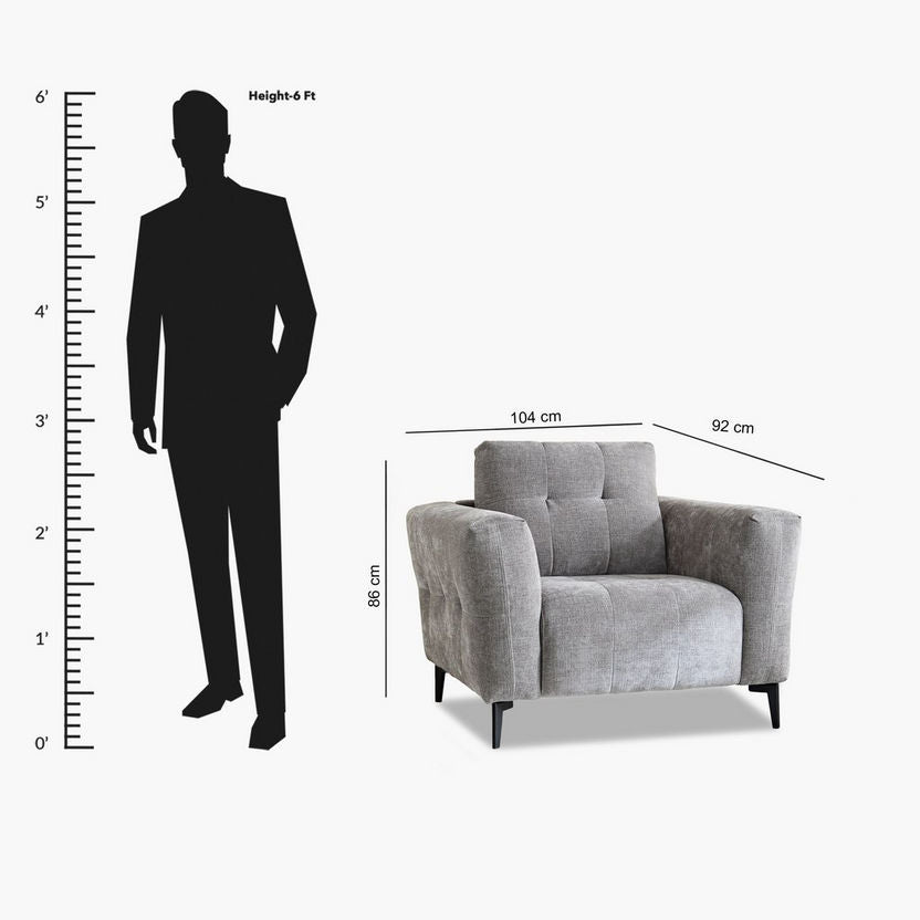 Custom Single Sofa Chair Personalized Leisure Seating for Home Living Spaces