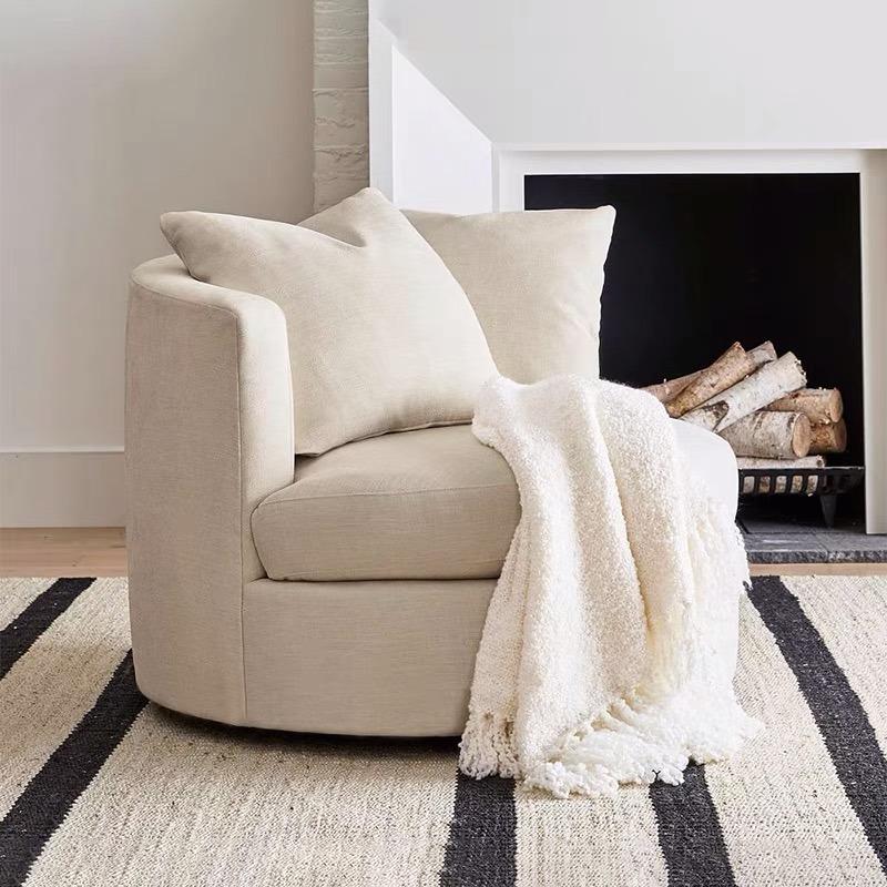 Custom Single Sofa Chair Personalized Leisure Seating for Home Living Spaces