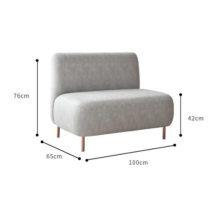 Custom Single Sofa Chair Personalized Leisure Seating for Home Living Spaces