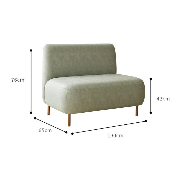 Custom Single Sofa Chair Personalized Leisure Seating for Home Living Spaces