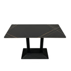 Compact Dining Table , 2-6 Seater for Home & Small Restaurants, 70120cm, Space-Saving Design