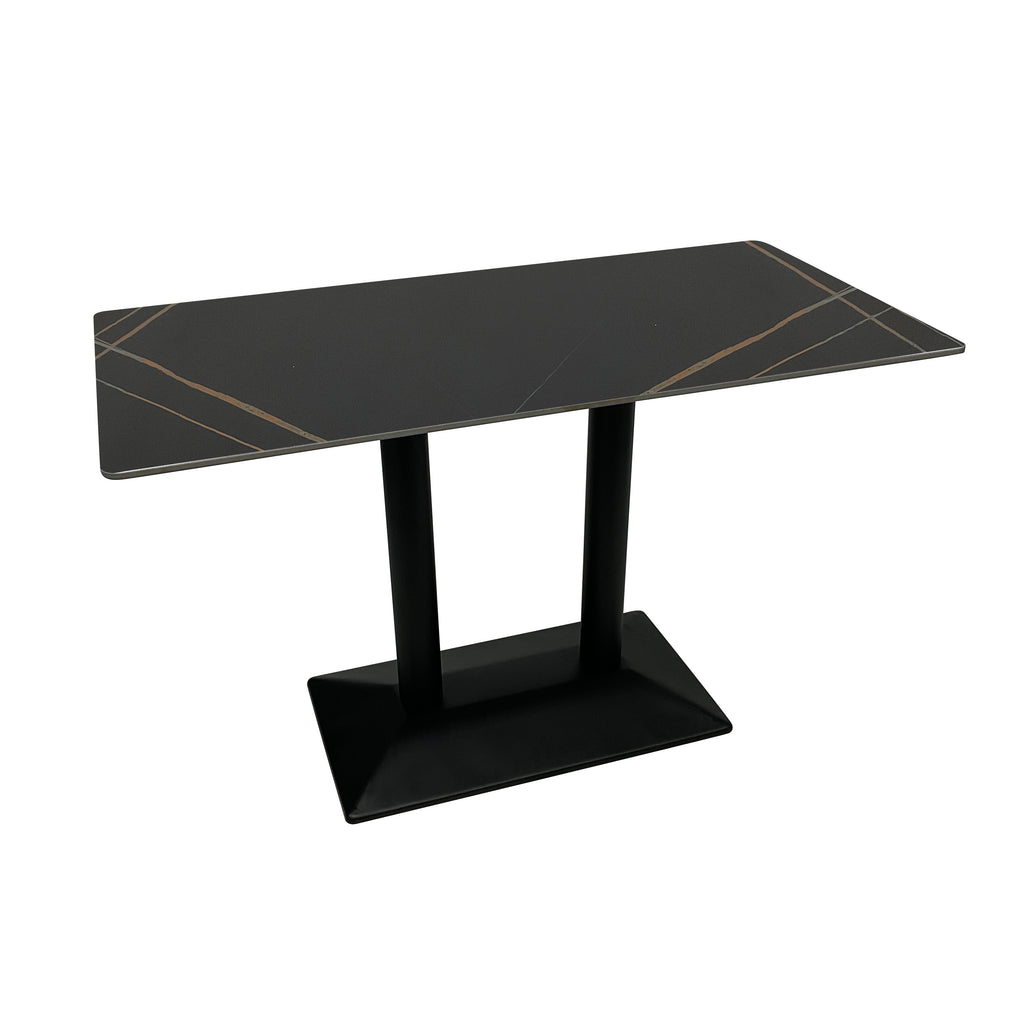Compact Dining Table , 2-6 Seater for Home & Small Restaurants, 70120cm, Space-Saving Design