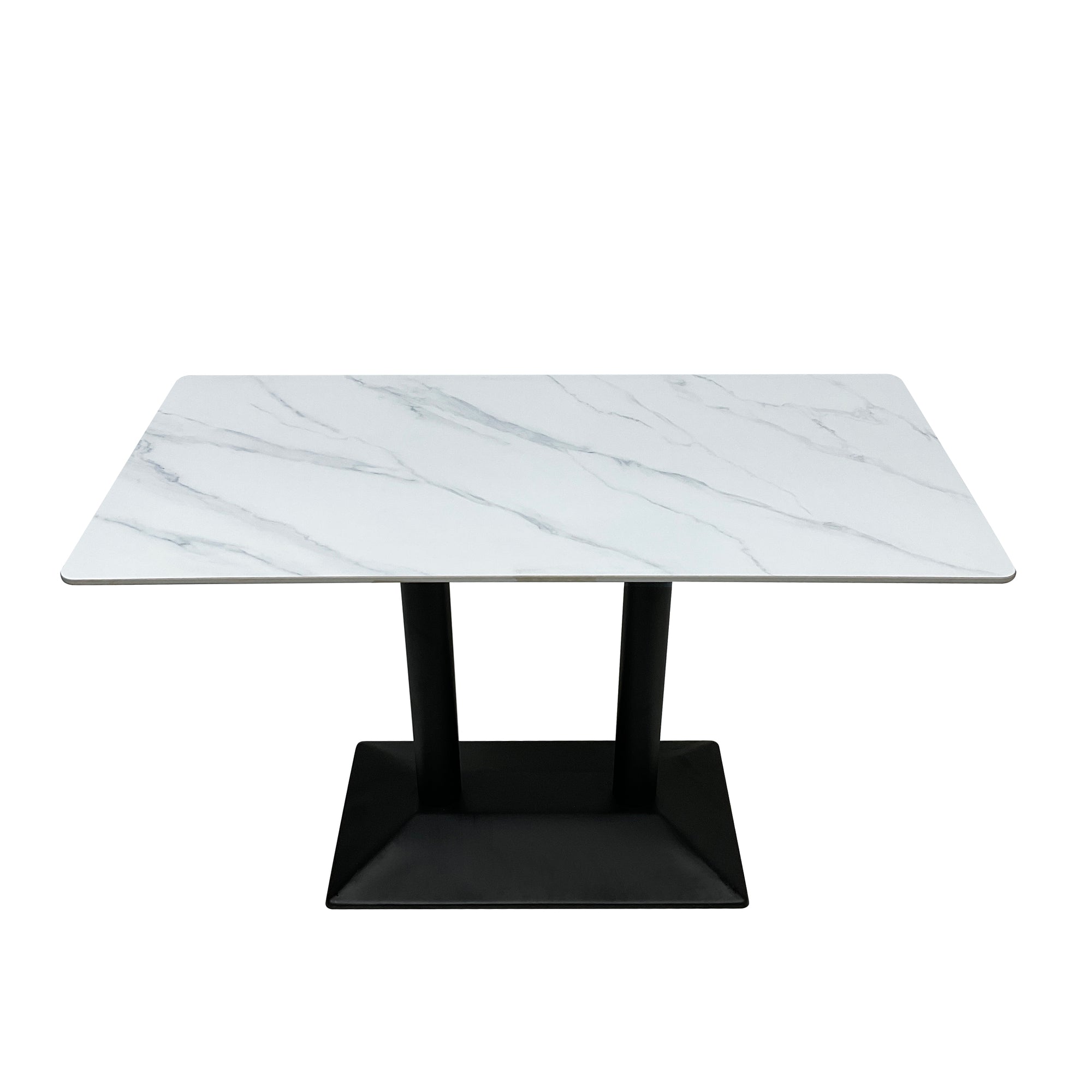 Compact Dining Table , 2-6 Seater for Home & Small Restaurants, 70120cm, Space-Saving Design