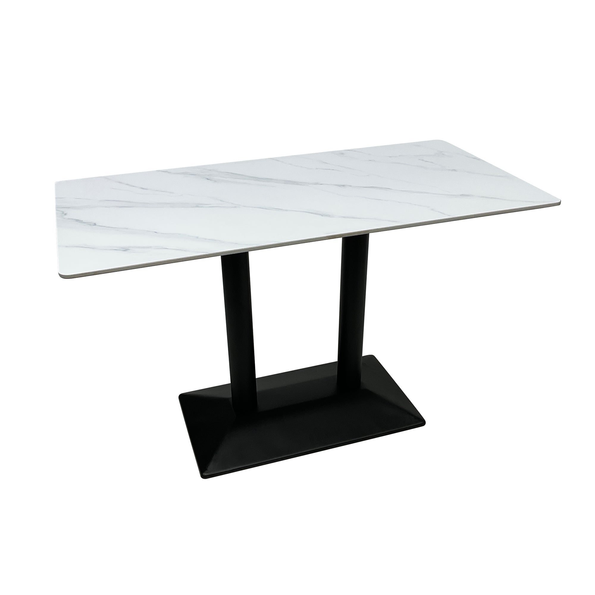 Compact Dining Table , 2-6 Seater for Home & Small Restaurants, 70120cm, Space-Saving Design