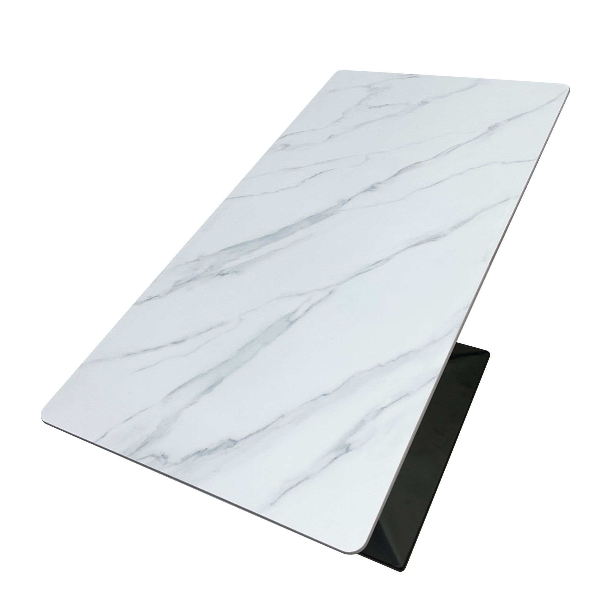 Compact Dining Table , 2-6 Seater for Home & Small Restaurants, 70120cm, Space-Saving Design