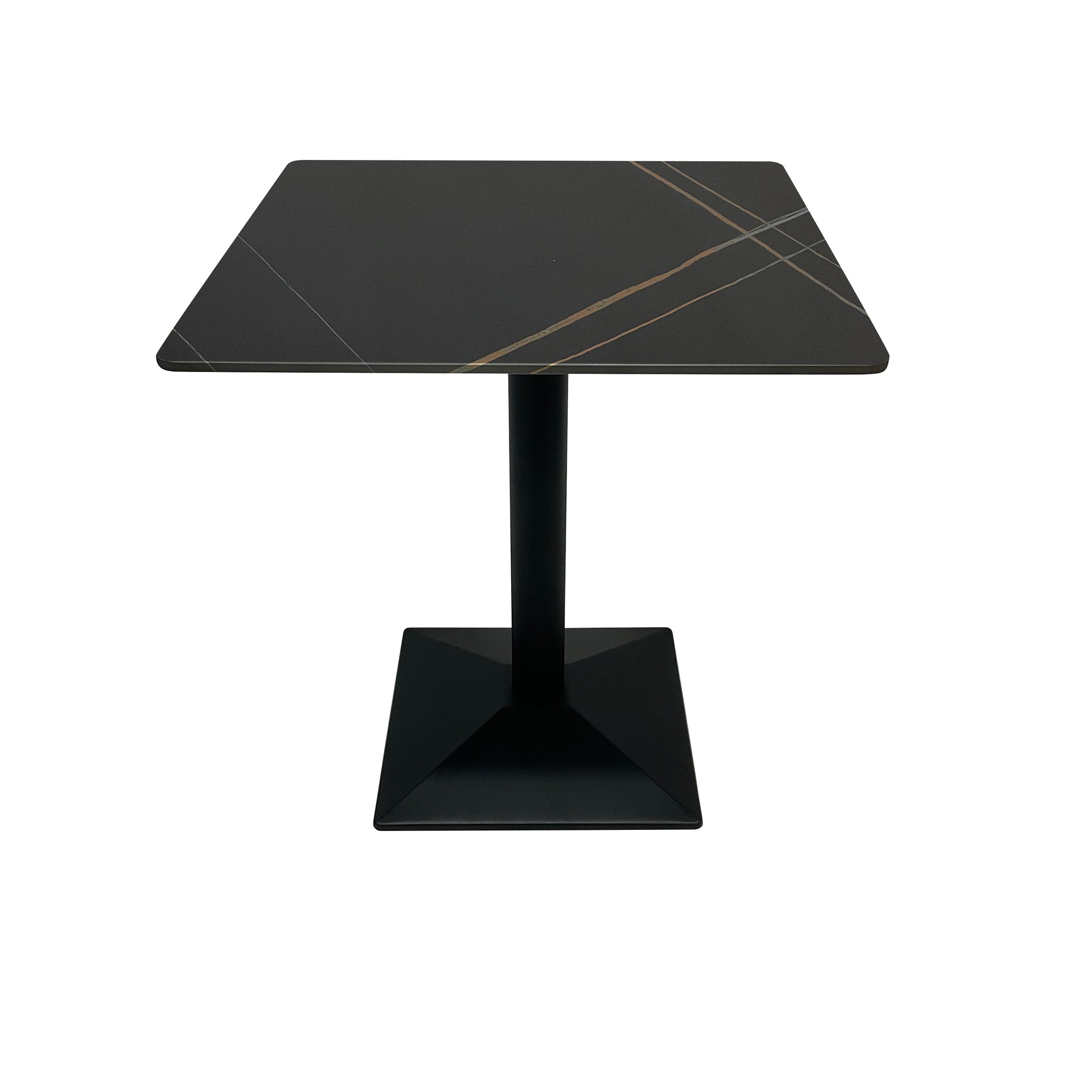 Compact Dining Table , 2-6 Seater for Home & Small Restaurants, Square 80cm, Space-Saving Design
