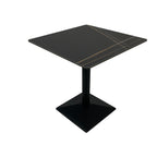 Compact Dining Table , 2-6 Seater for Home & Small Restaurants, Square 80cm, Space-Saving Design