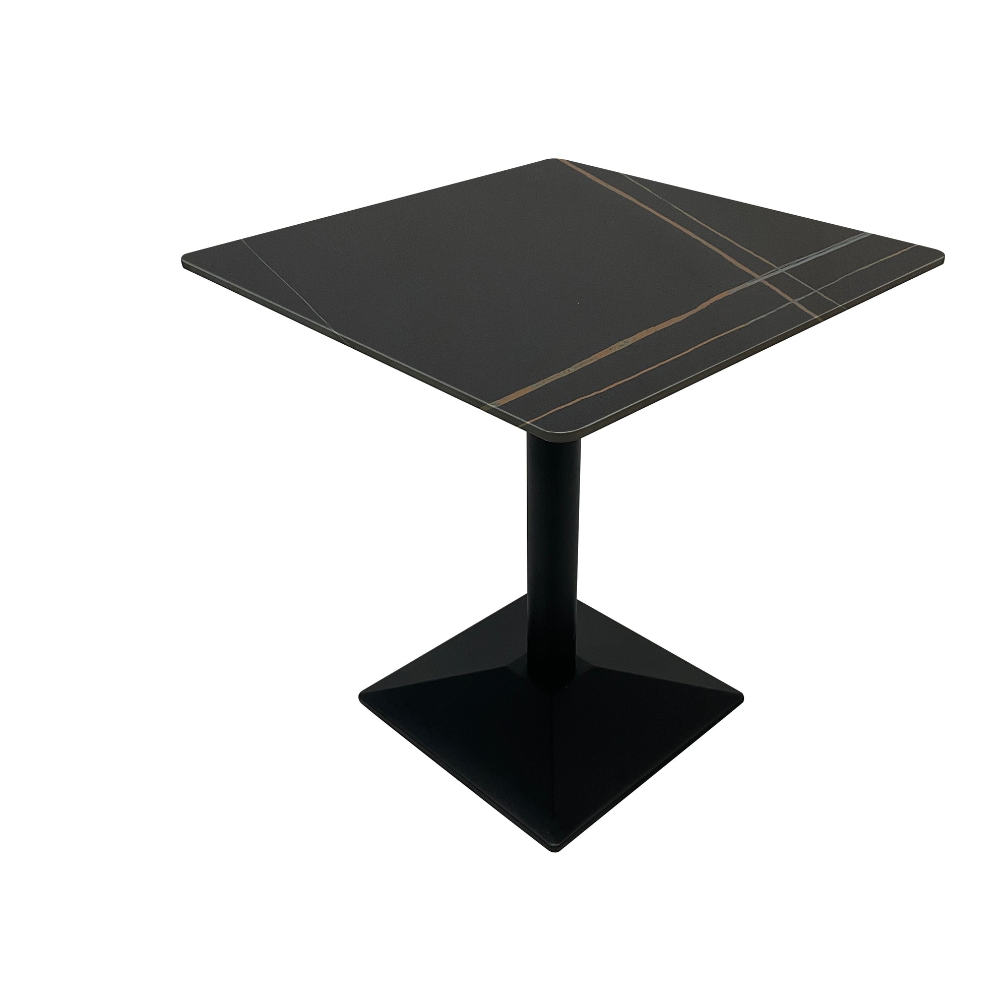 Compact Dining Table , 2-6 Seater for Home & Small Restaurants, Square 80cm, Space-Saving Design