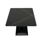Compact Dining Table , 2-6 Seater for Home & Small Restaurants, Square 80cm, Space-Saving Design