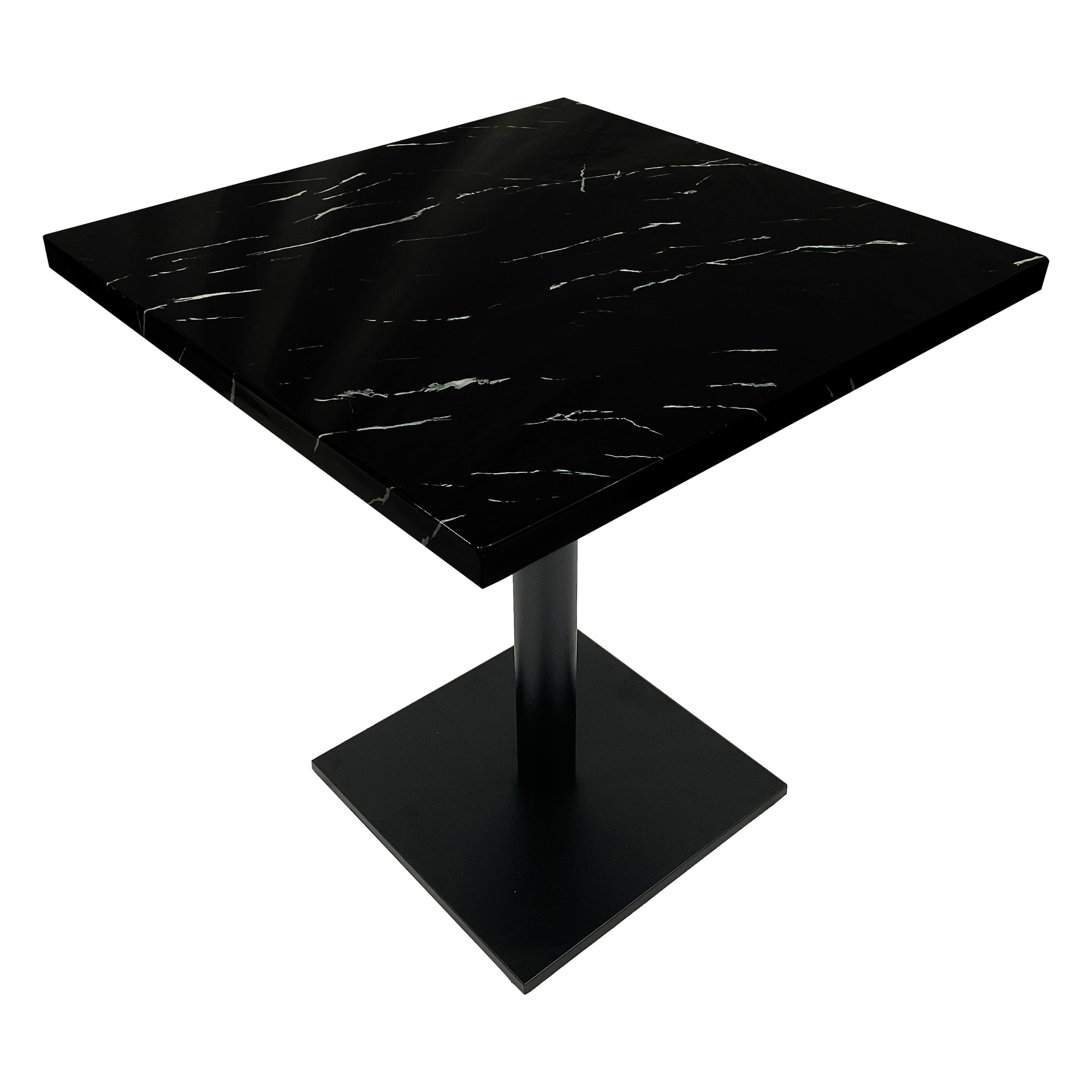 Compact Dining Table , 2-6 Seater for Home & Small Restaurants, Square 70cm, Space-Saving Design