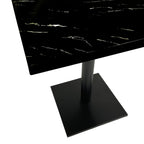 Compact Dining Table , 2-6 Seater for Home & Small Restaurants, Square 70cm, Space-Saving Design