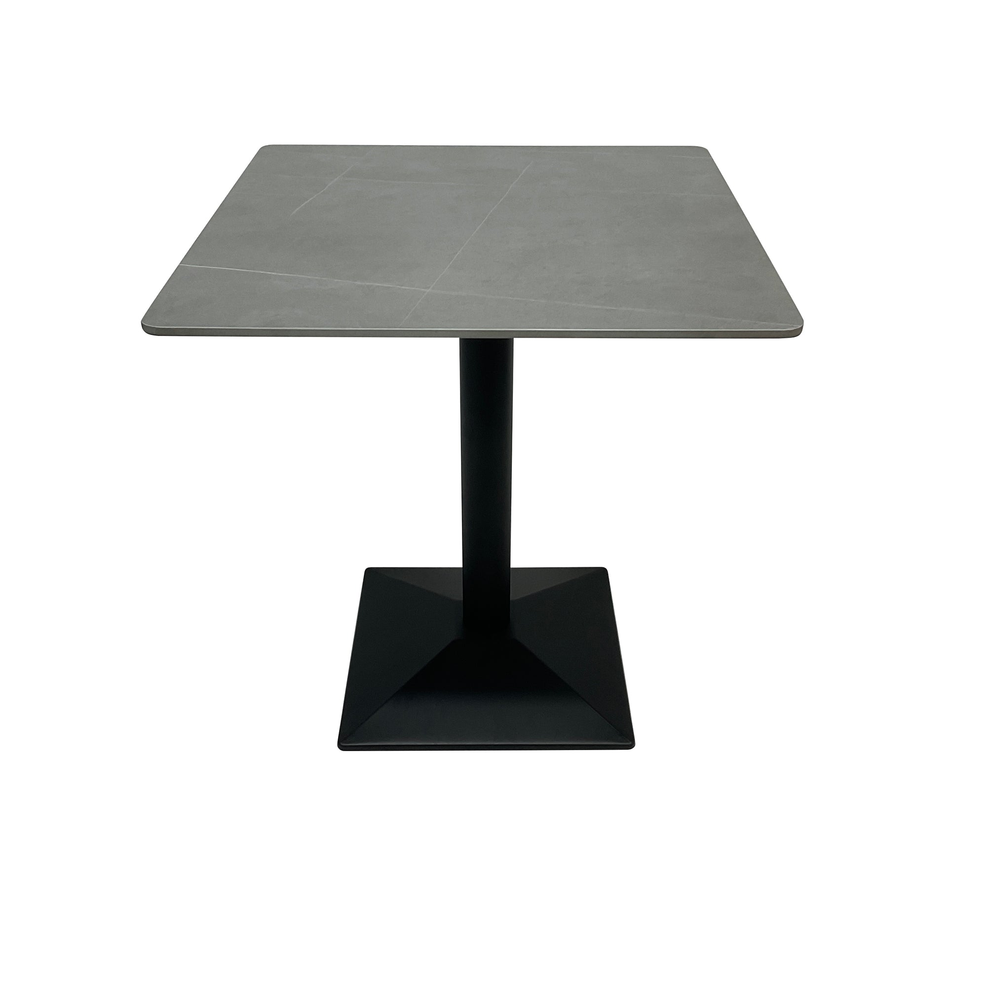 Compact Dining Table , 2-6 Seater for Home & Small Restaurants, Square 80cm, Space-Saving Design