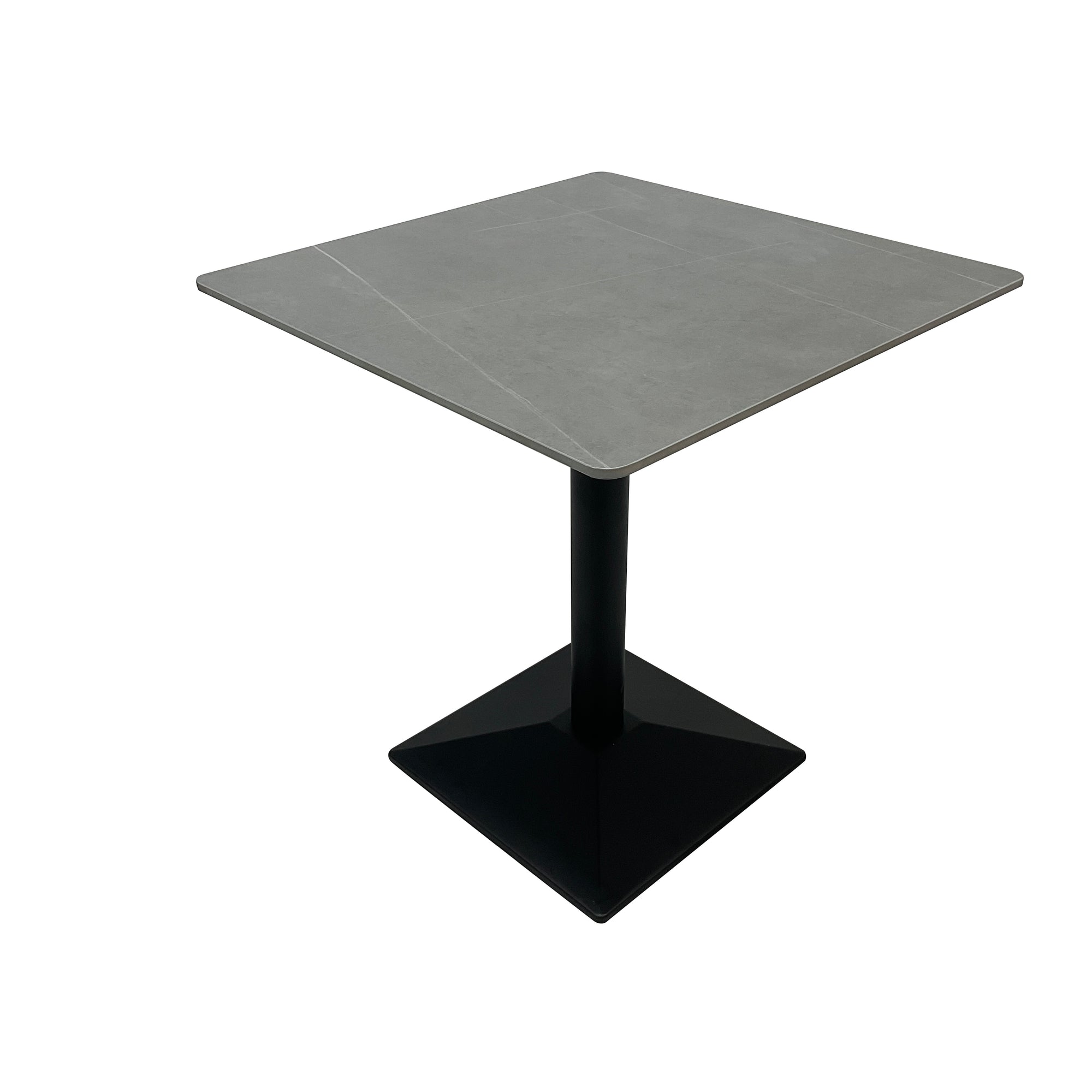 Compact Dining Table , 2-6 Seater for Home & Small Restaurants, Square 80cm, Space-Saving Design