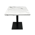 Compact Dining Table , 2-6 Seater for Home & Small Restaurants, Square 70cm, Space-Saving Design