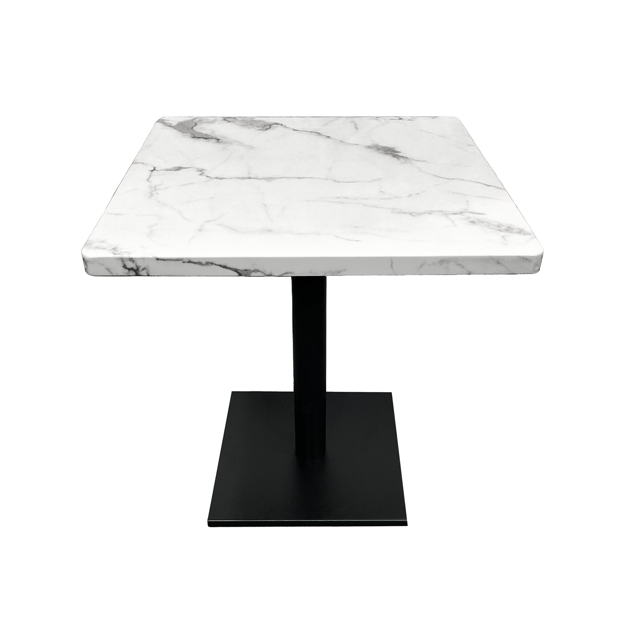 Compact Dining Table , 2-6 Seater for Home & Small Restaurants, Square 70cm, Space-Saving Design